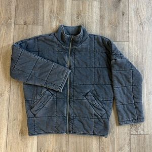 Forever 21 quilted zip-up jacket